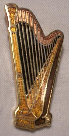Harp Players Pin
